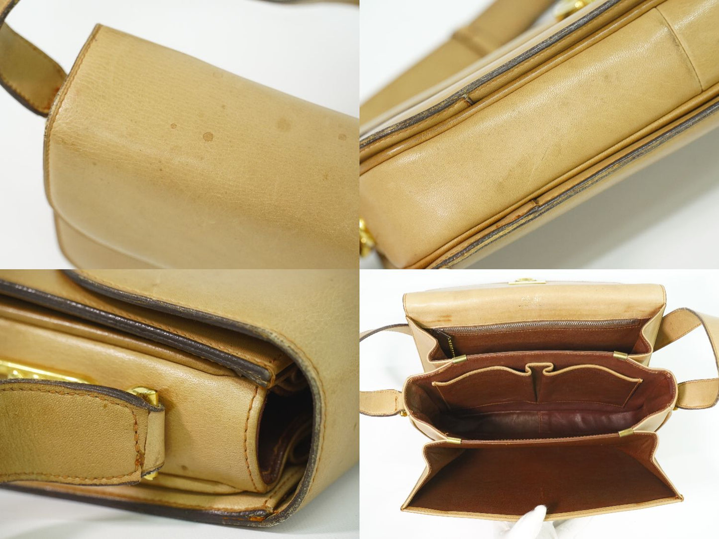 CELINE ショルダーバッグ ベージュ