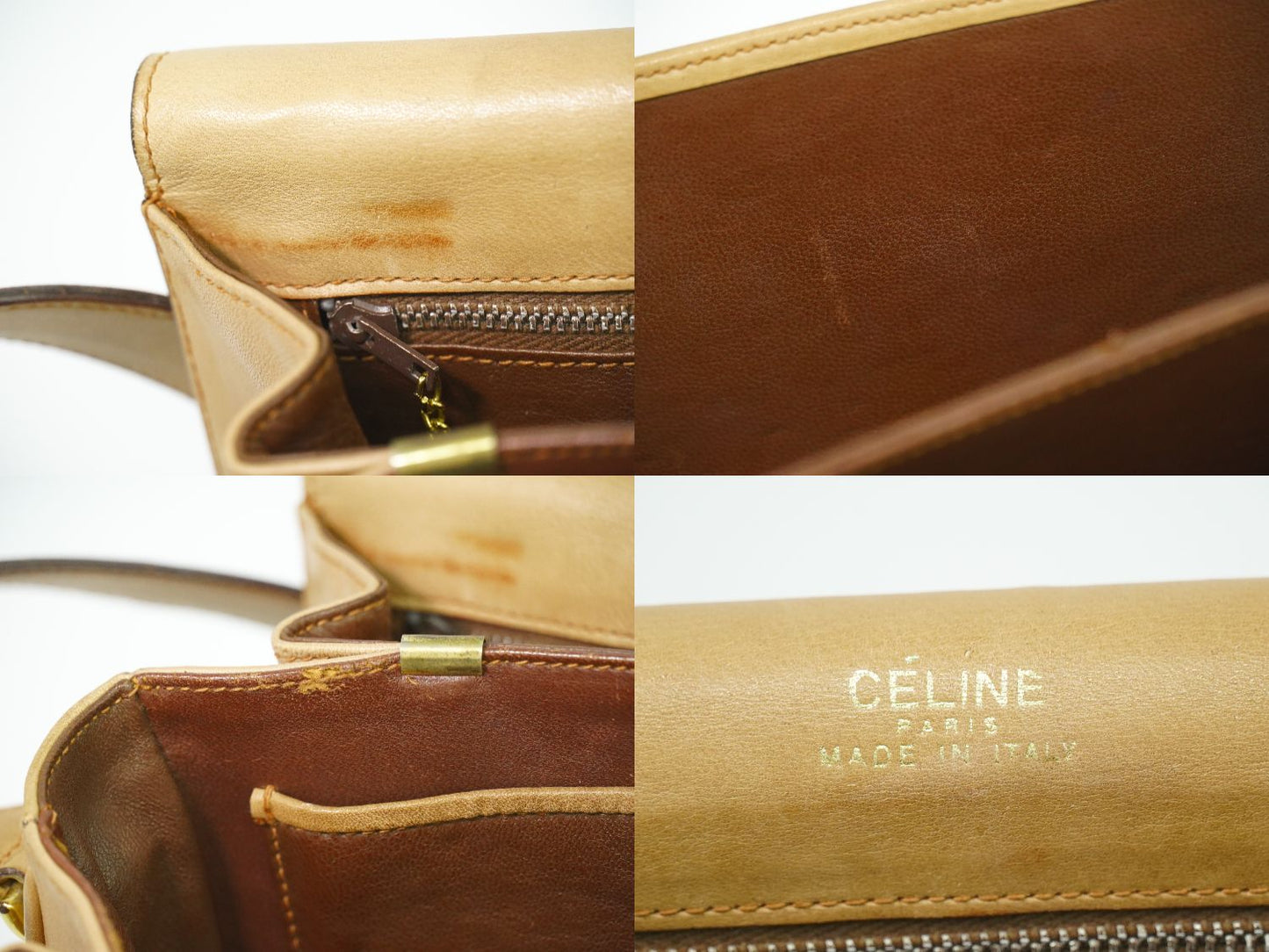 CELINE ショルダーバッグ ベージュ