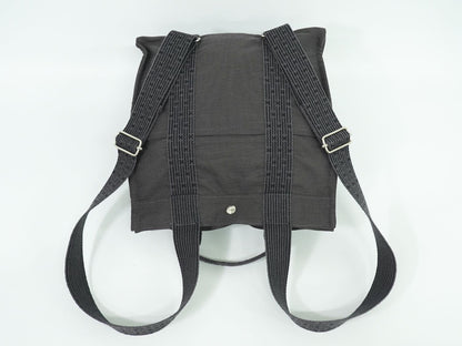 HERMES エールライン アド MM リュックサック グレー