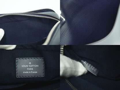 LOUIS VUITTON ブルックス エピレザー ビジネスバッグ ブルーマリーヌ M58848