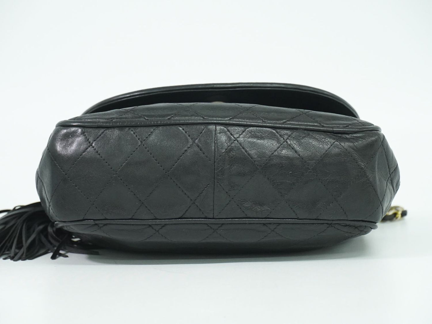 CHANEL ココマーク マトラッセ ショルダーバッグ ブラック