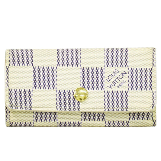 LOUIS VUITTON ミュルティクレ 4 ダミエ アズール キーケース 4連 N60020
