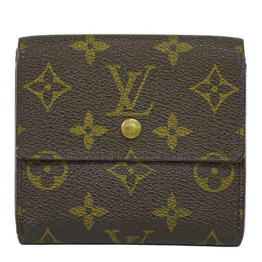LOUIS VUITTON ポルトモネビエカルトクレディ モノグラム 折財布 M61652