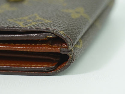 LOUIS VUITTON ポルトモネビエカルトクレディ モノグラム 折財布 M61652