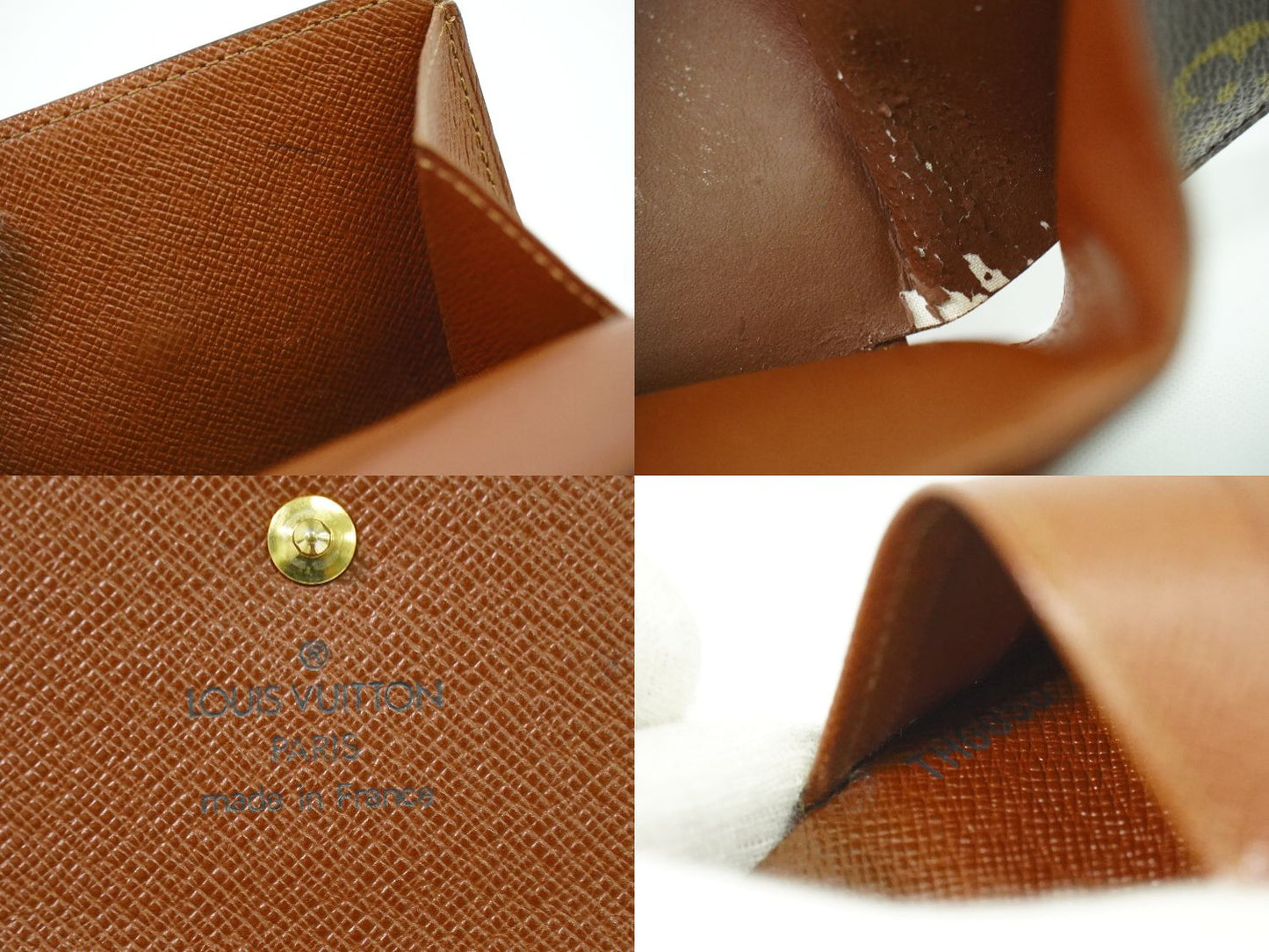 LOUIS VUITTON ポルトモネビエカルトクレディ モノグラム 折財布 M61652