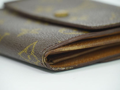 LOUIS VUITTON ポルトモネビエカルトクレディ モノグラム 折財布 M61652