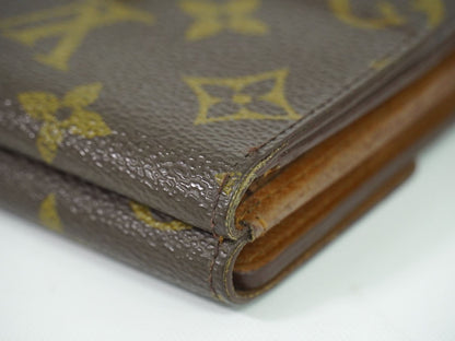 LOUIS VUITTON ポルトモネビエカルトクレディ モノグラム 折財布 M61652