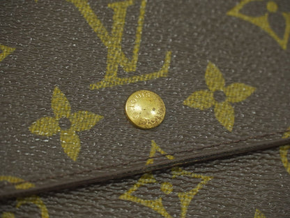 LOUIS VUITTON ポルトモネビエカルトクレディ モノグラム 折財布 M61652