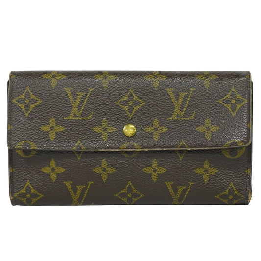 LOUIS VUITTON ポルトトレゾール インターナショナル モノグラム 長財布 M61215