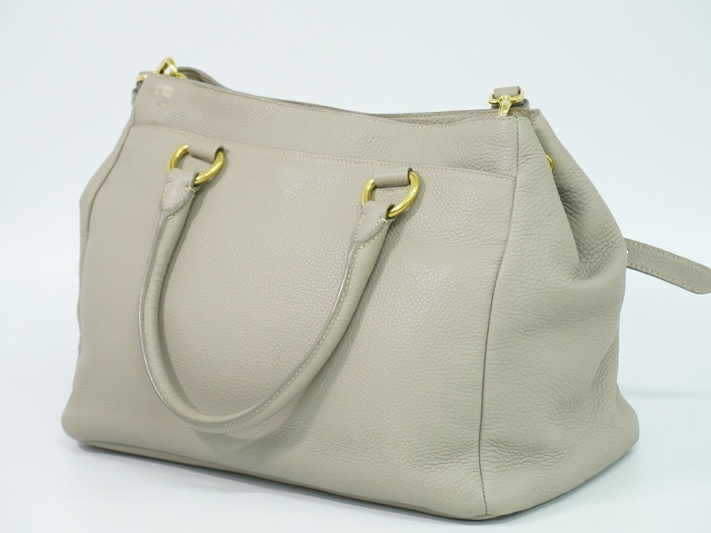 PRADA 2WAY ショルダーバッグ グレージュ BR4393