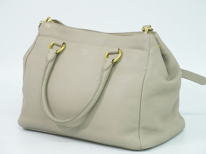 PRADA 2WAY ショルダーバッグ グレージュ BR4393