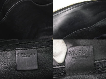 CELINE マカダム トートバッグ ブラウン ブラック