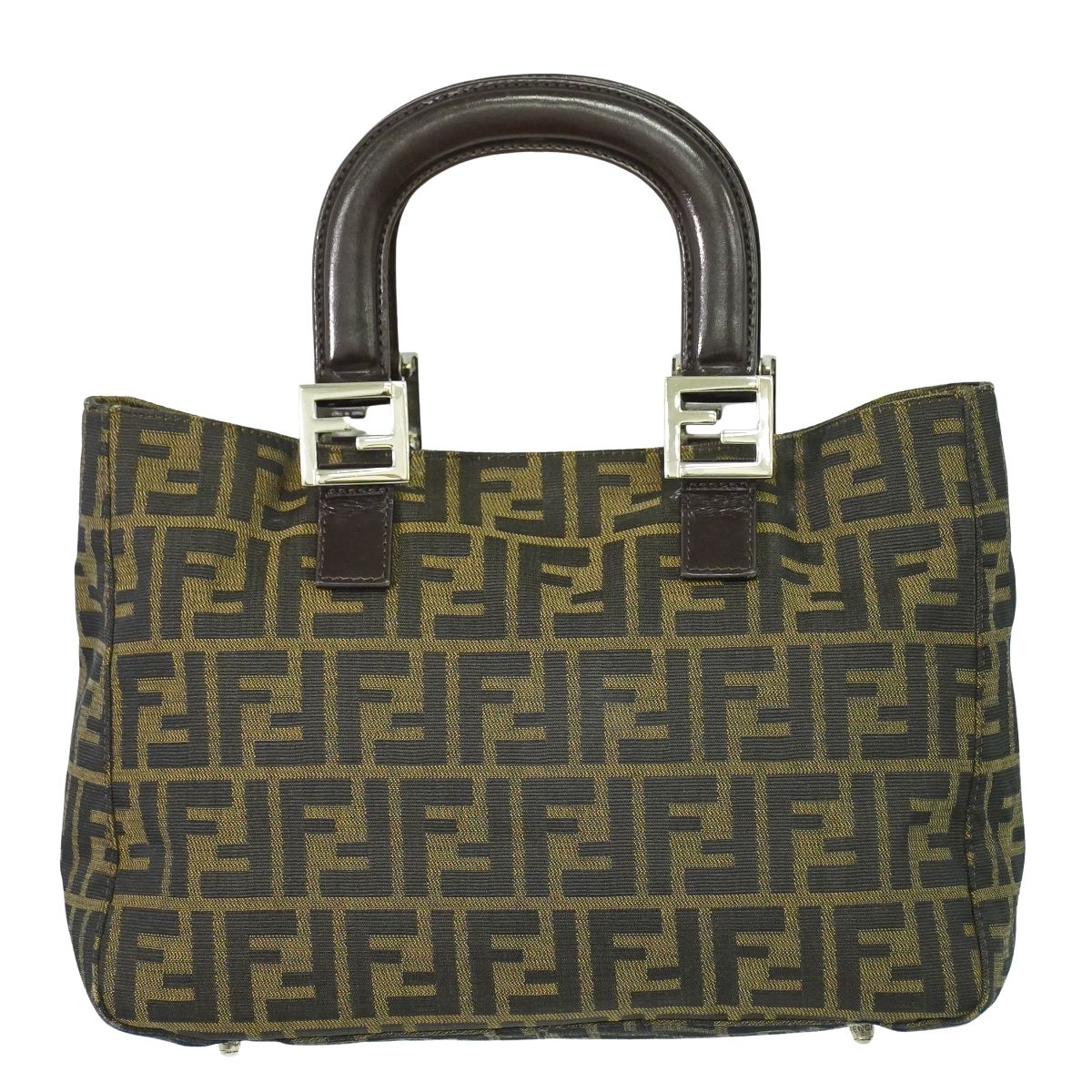 FENDI ズッカ トートバッグ ブラウン