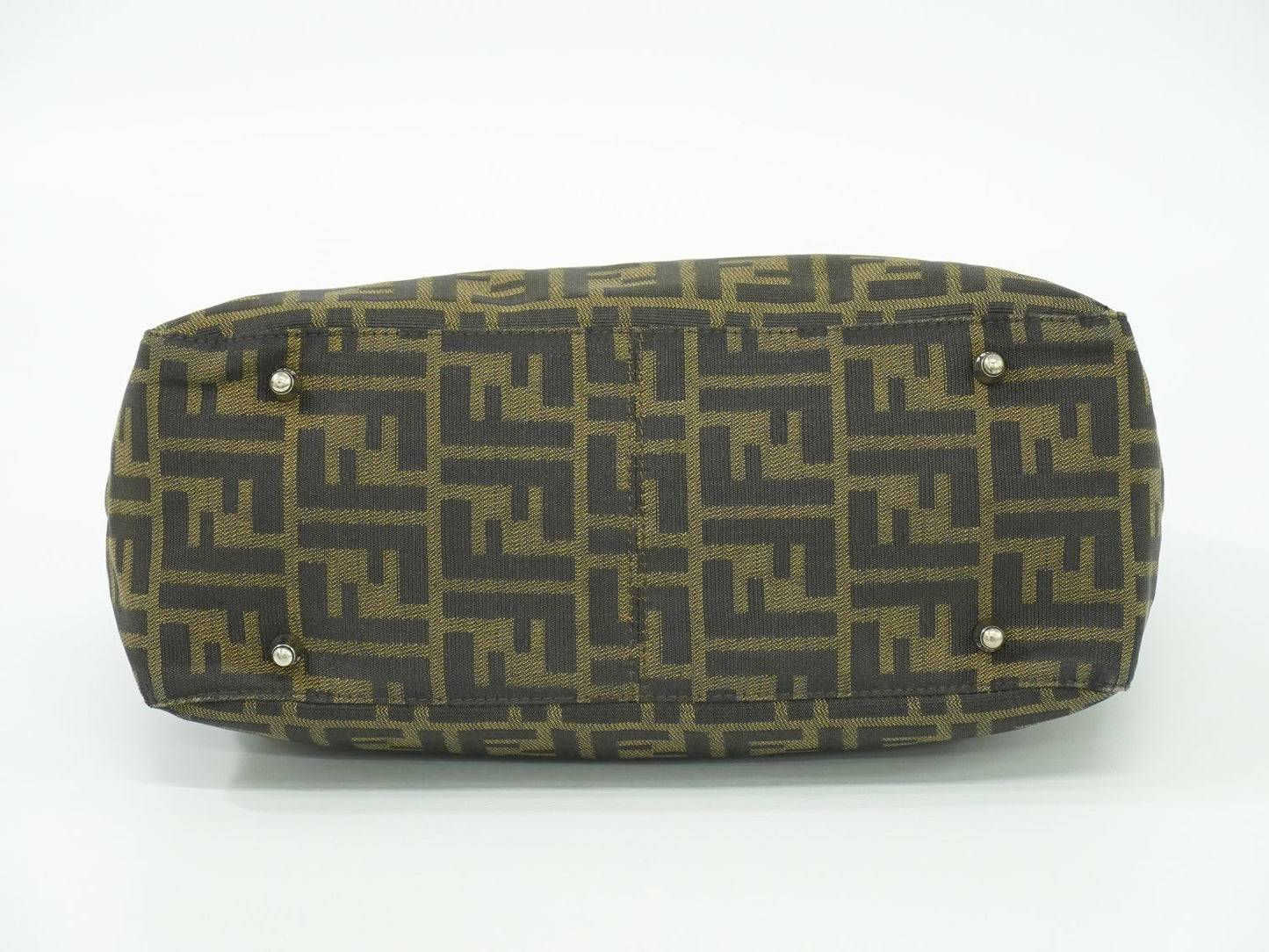 FENDI ズッカ トートバッグ ブラウン