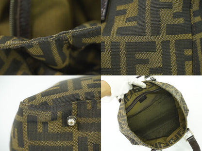 FENDI ズッカ トートバッグ ブラウン