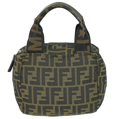 FENDI ズッカ ハンドバッグ ブラウン