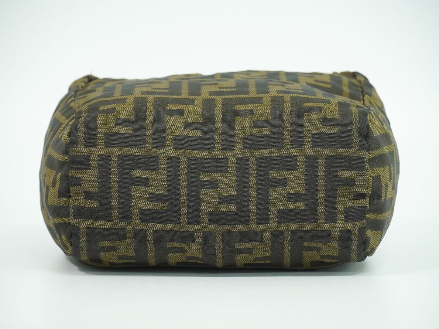 FENDI ズッカ ハンドバッグ ブラウン