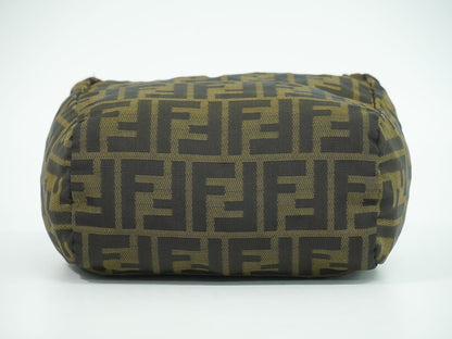 FENDI ズッカ ハンドバッグ ブラウン