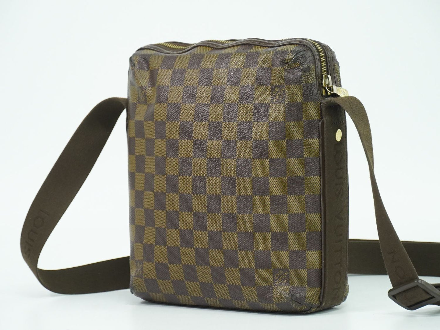 LOUIS VUITTON トロター ボブール ダミエ エベヌ ショルダーバッグ N41135