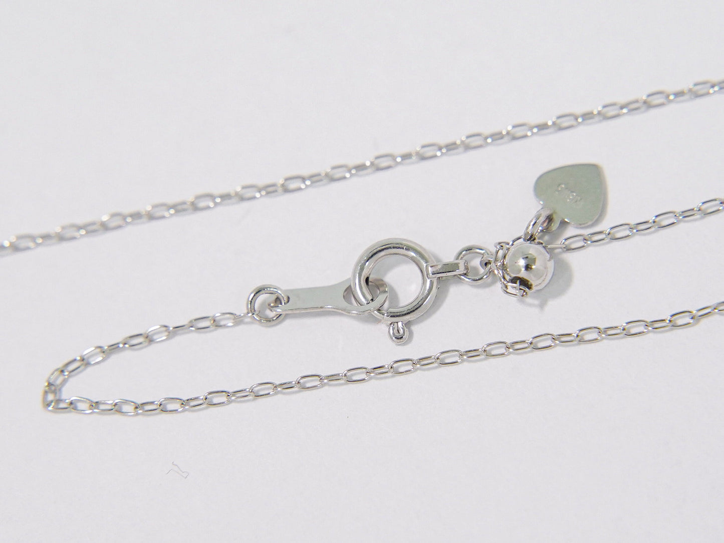 ダイヤモンド 0.17ct K18 WG ネックレス