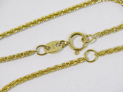 ピンクサファイア 1.95ct ルビー 0.70ct ダイヤモンド 0.25ct 750 K18 YG WG ネックレス