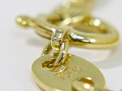 ピンクサファイア 1.95ct ルビー 0.70ct ダイヤモンド 0.25ct 750 K18 YG WG ネックレス