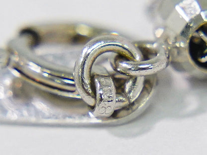 オパール 4.30ct ダイヤモンド 0.23ct K18 WG ネックレス グリーン