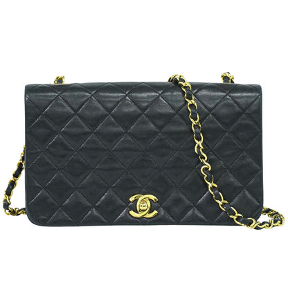 CHANEL マトラッセ ココマーク ショルダーバッグ ブラック