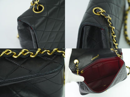 CHANEL マトラッセ ココマーク ショルダーバッグ ブラック