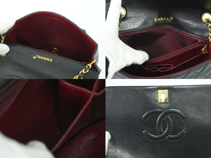 CHANEL マトラッセ ココマーク ショルダーバッグ ブラック