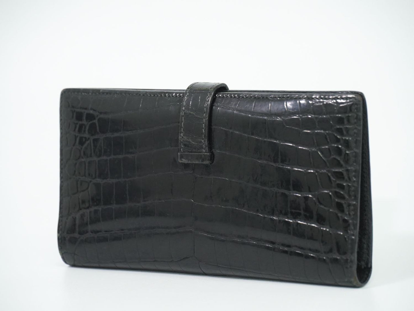 HERMES ベアン ニロティカス 長財布 ブラック