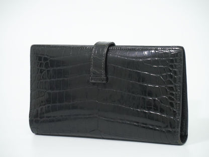 HERMES ベアン ニロティカス 長財布 ブラック