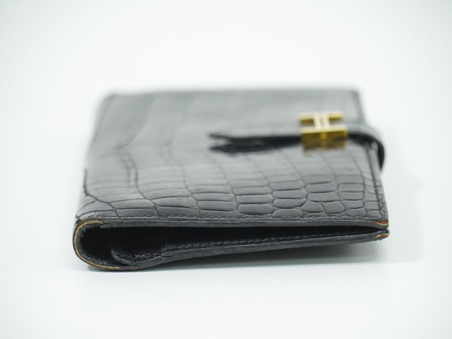 HERMES ベアン ニロティカス 長財布 ブラック