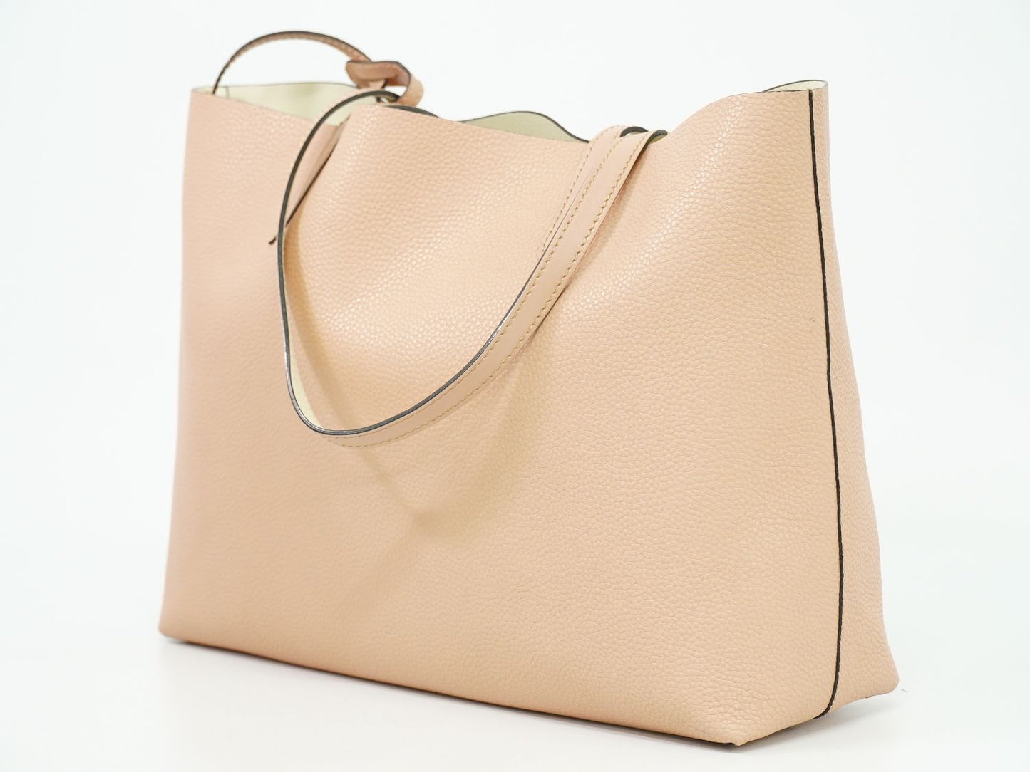 BALLY リバーシブル ショルダーバッグ ピンク アイボリー