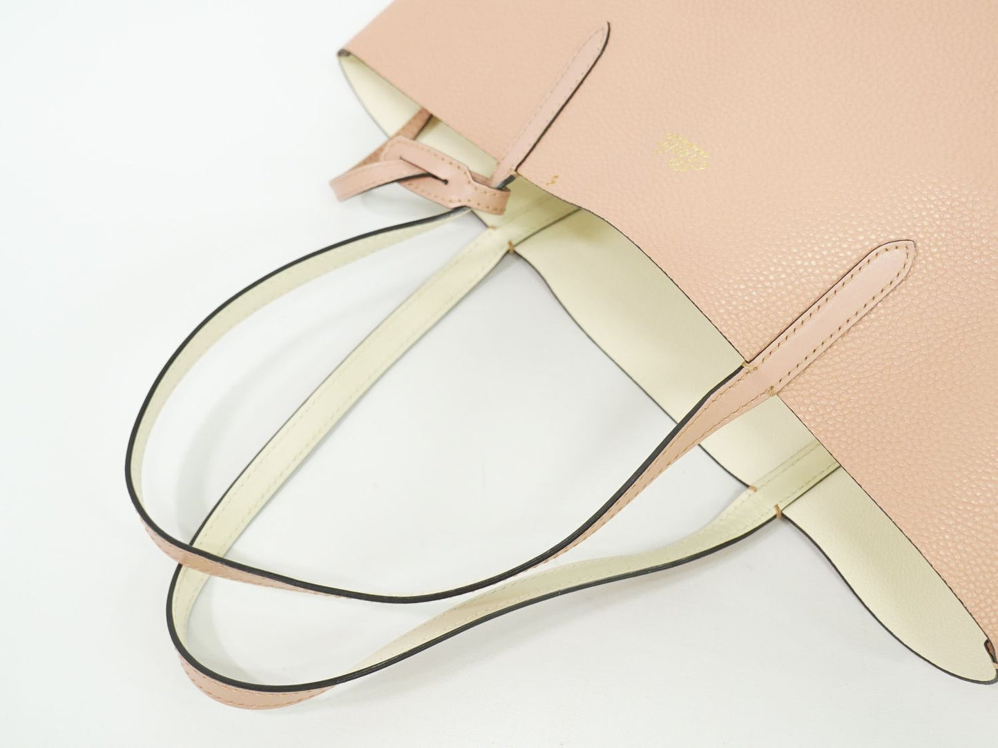 BALLY リバーシブル ショルダーバッグ ピンク アイボリー