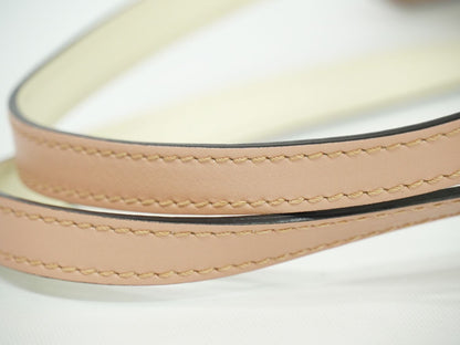 BALLY リバーシブル ショルダーバッグ ピンク アイボリー