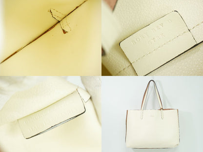 BALLY リバーシブル ショルダーバッグ ピンク アイボリー