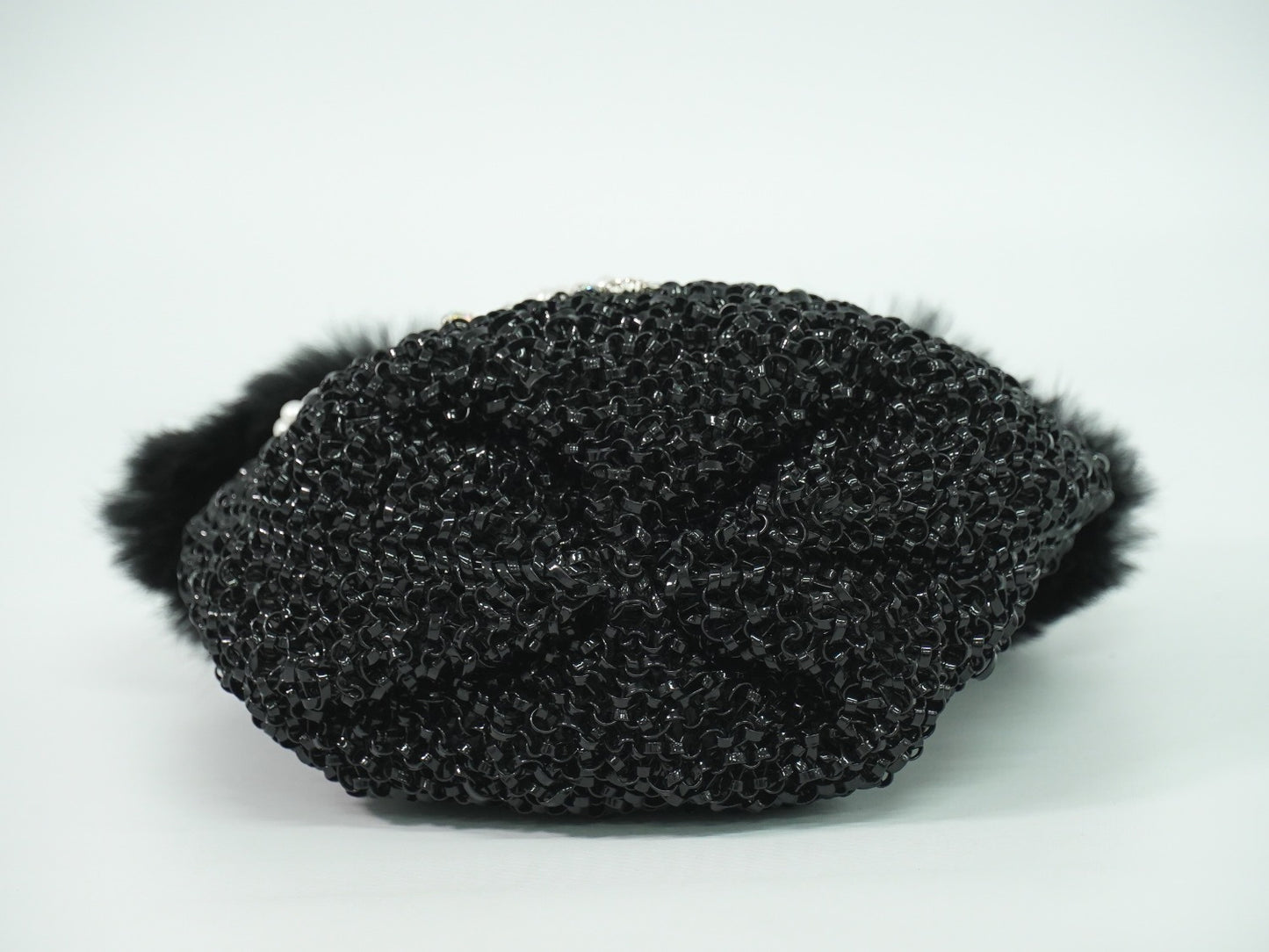 ANTEPRIMA リボンモチーフ ワイヤーバッグ ブラック ホワイト