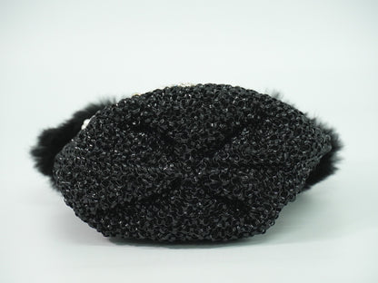 ANTEPRIMA リボンモチーフ ワイヤーバッグ ブラック ホワイト