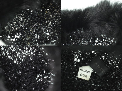 ANTEPRIMA リボンモチーフ ワイヤーバッグ ブラック ホワイト