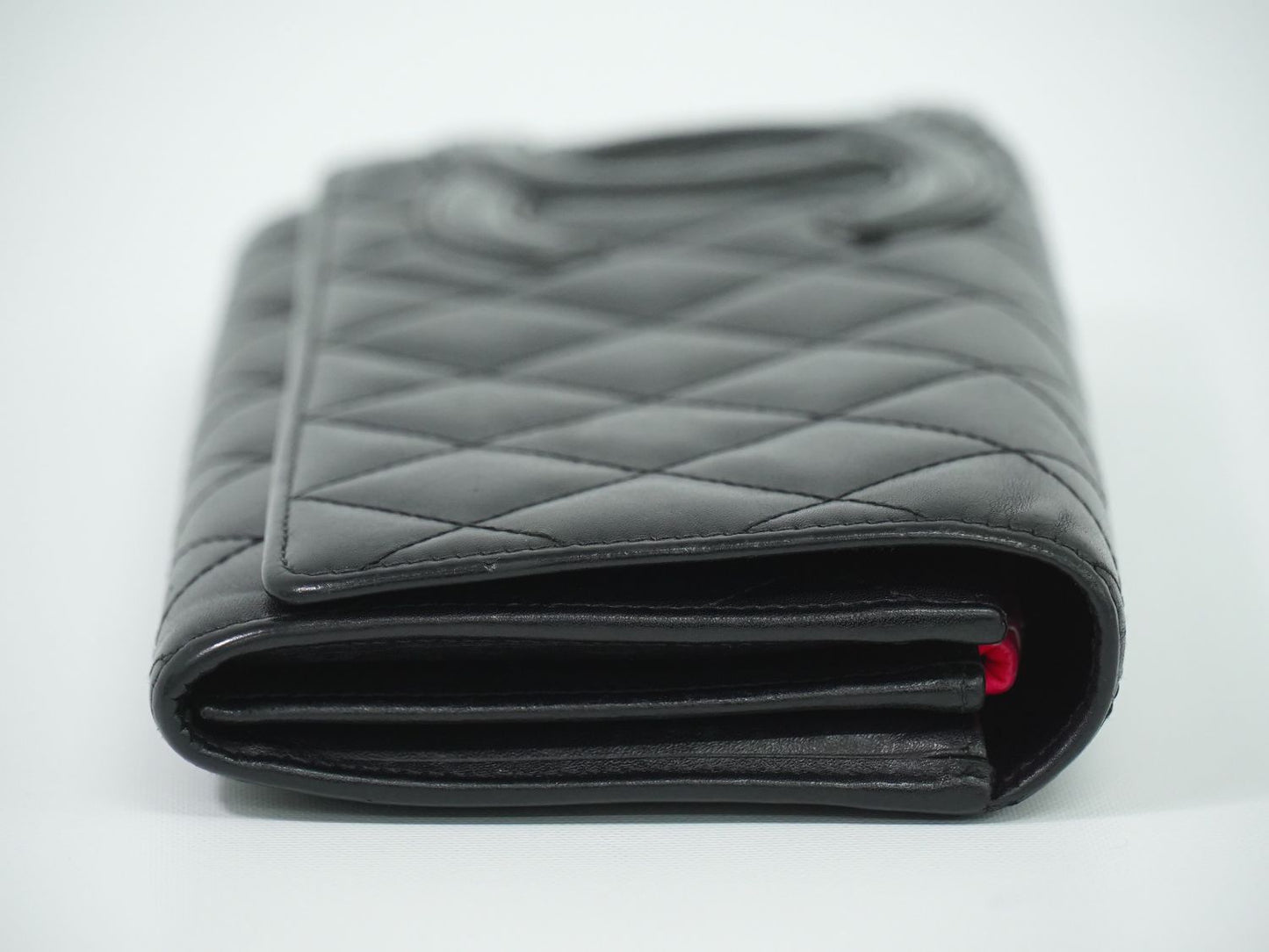 CHANEL ココマーク カンボンライン 長財布 ブラック