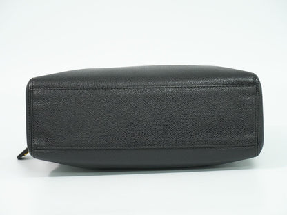 CHANEL ロゴ トートバッグ ブラック