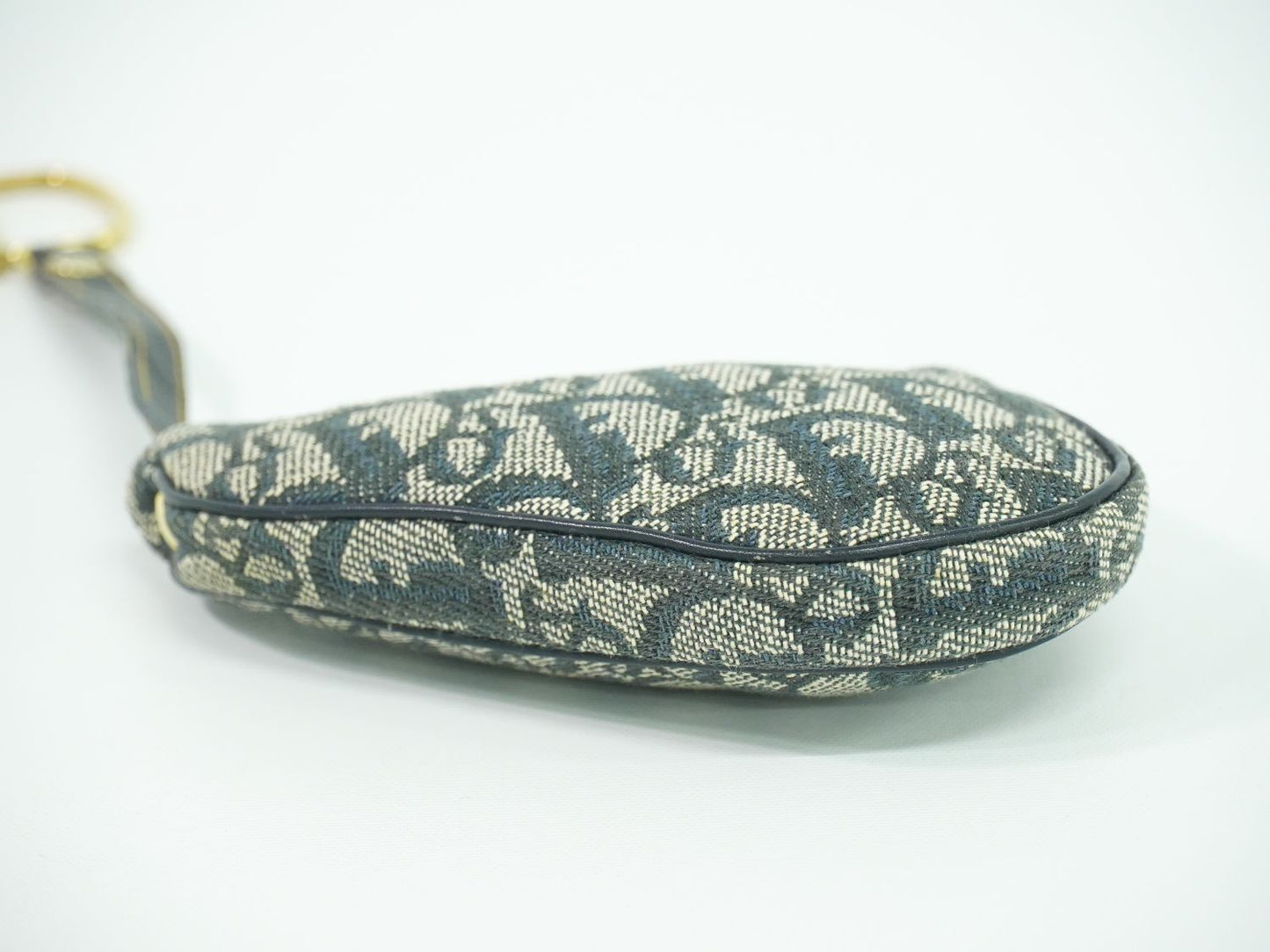 Christian Dior サドル トロッター コインケース ネイビー