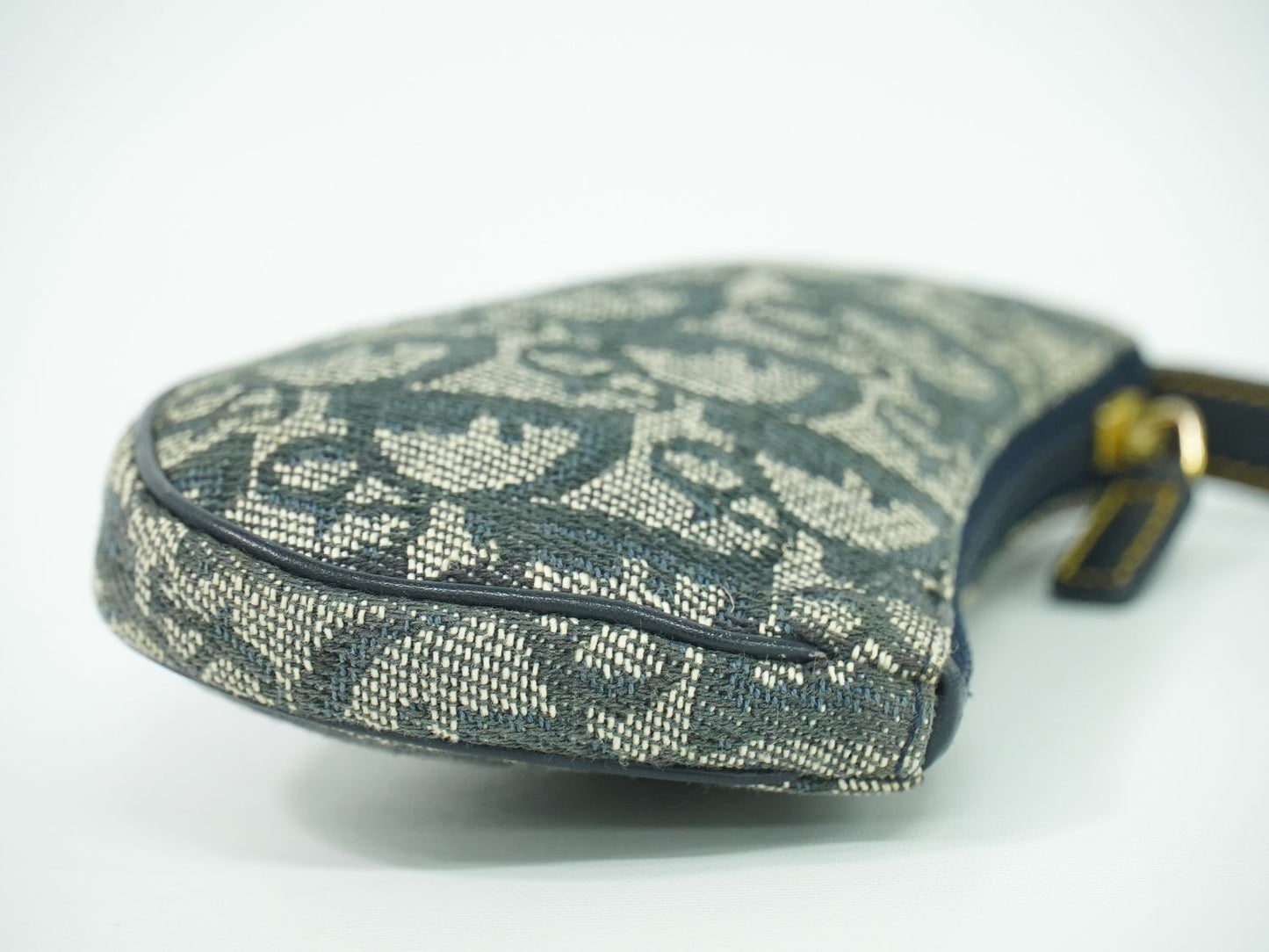 Christian Dior サドル トロッター コインケース ネイビー