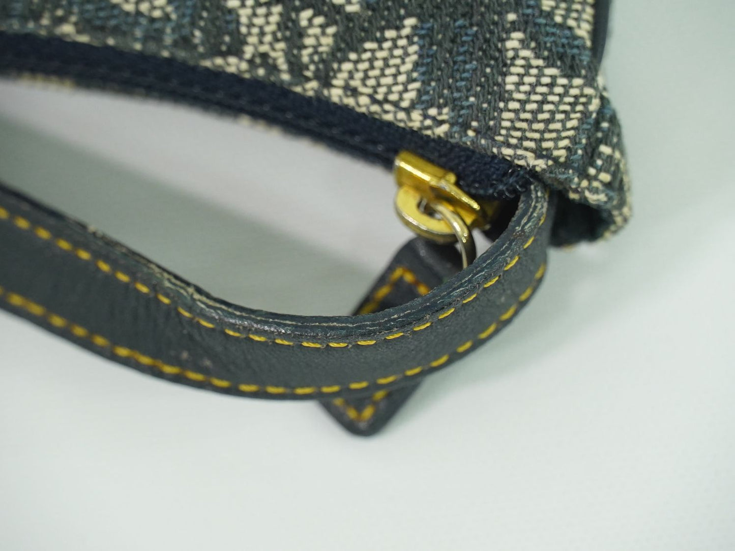 Christian Dior サドル トロッター コインケース ネイビー