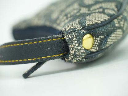 Christian Dior サドル トロッター コインケース ネイビー