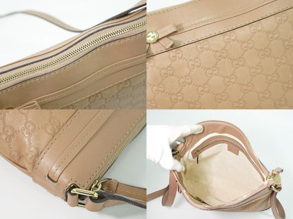 GUCCI グッチシマ ショルダーバッグ ピンク 257065