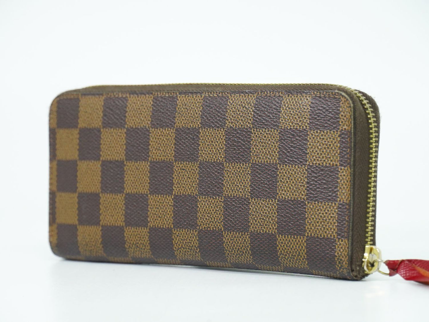LOUIS VUITTON ポルトフォイユ クレマンス ダミエ エベヌ 長財布 N60534