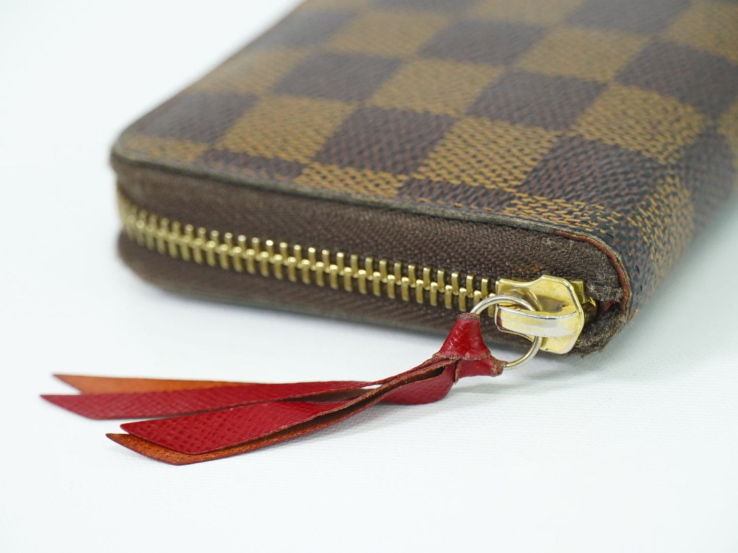 LOUIS VUITTON ポルトフォイユ クレマンス ダミエ エベヌ 長財布 N60534