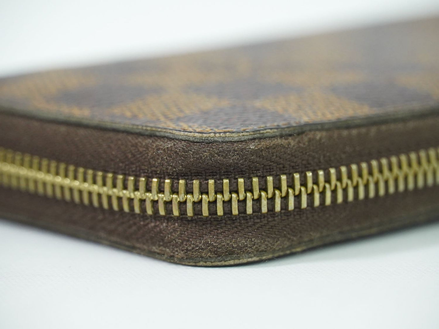 LOUIS VUITTON ポルトフォイユ クレマンス ダミエ エベヌ 長財布 N60534